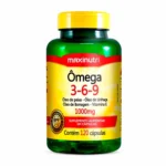 Ômega Triplo 3-6-9 1000Mg 120 Cápsulas Maxinutri