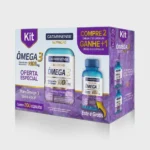 Kit Ômega 3 1000mg Catarinense 120 cápsulas 2 Unidades Ganhe Ômega 3 60 cápsulas